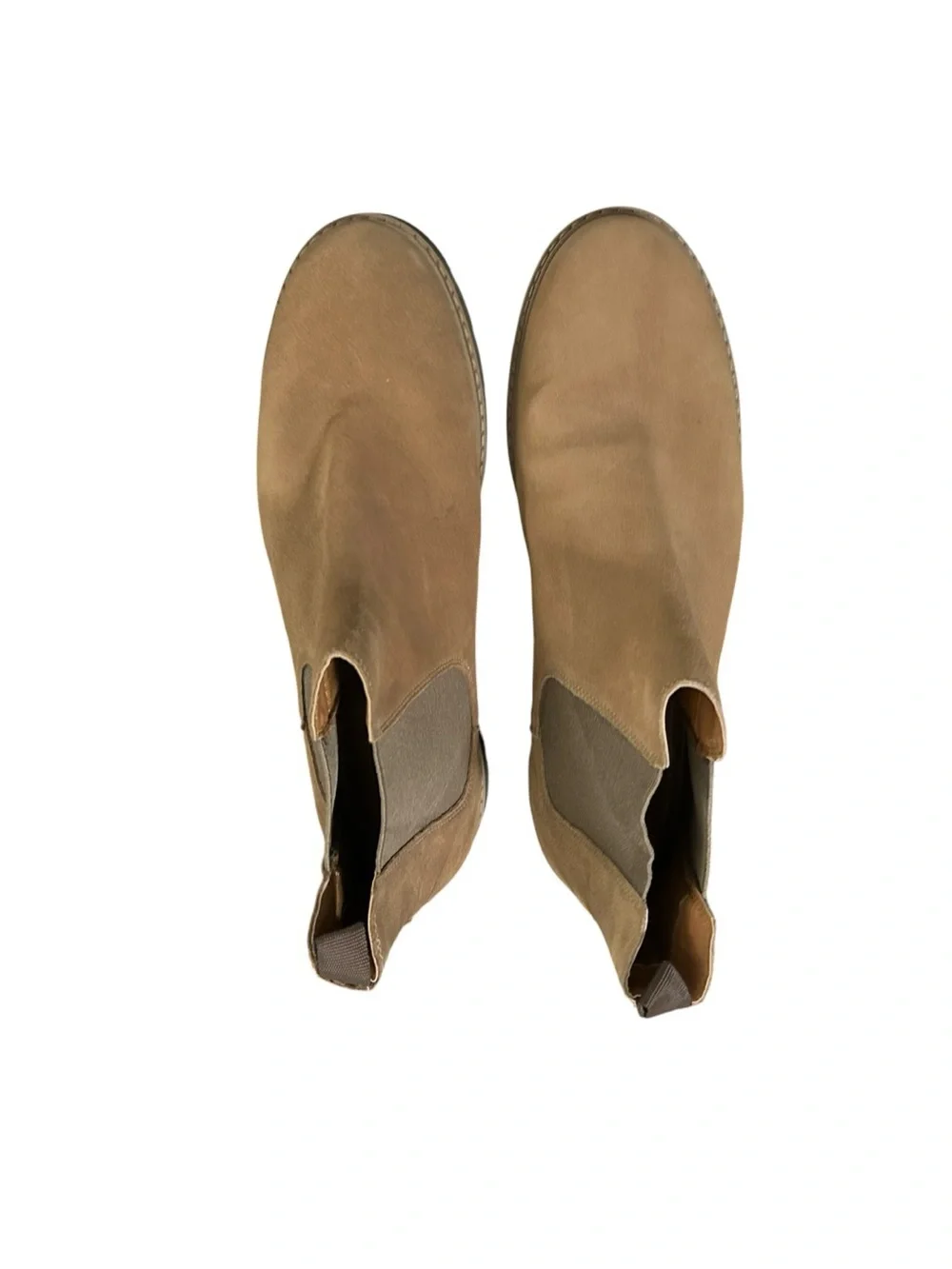 Men's Suede Chelsea Boot - Tan